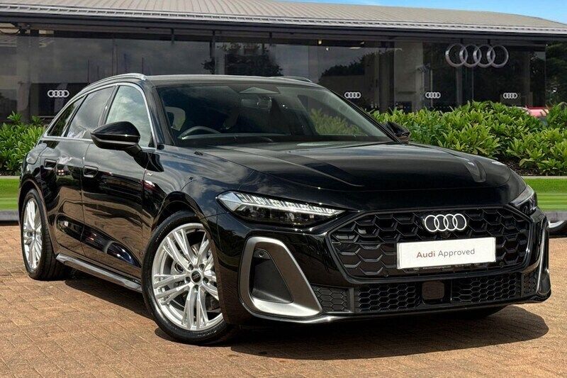 Black New 2025 Audi A5 S-Line Coupe | £44,490 - Image 1/4