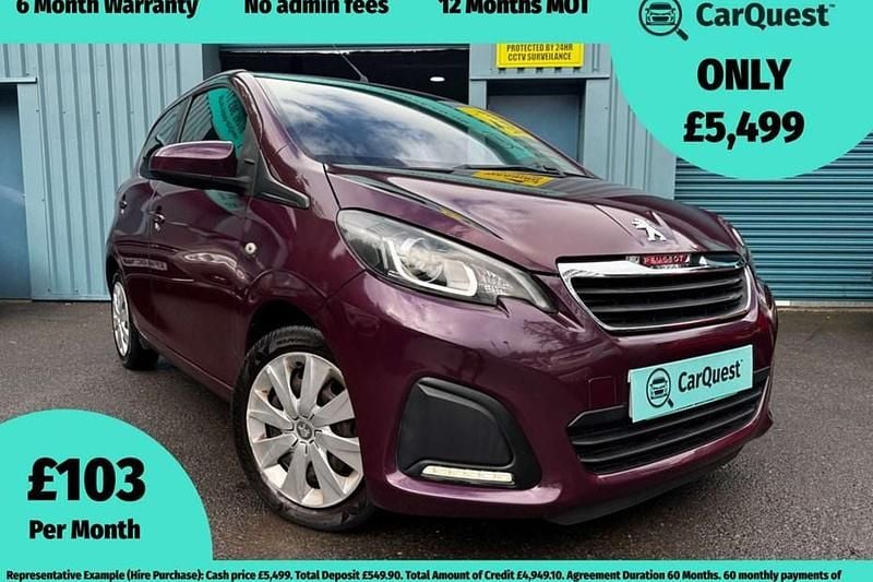 Used 2015 Peugeot 108 Active | £5,499 - Image 1/1