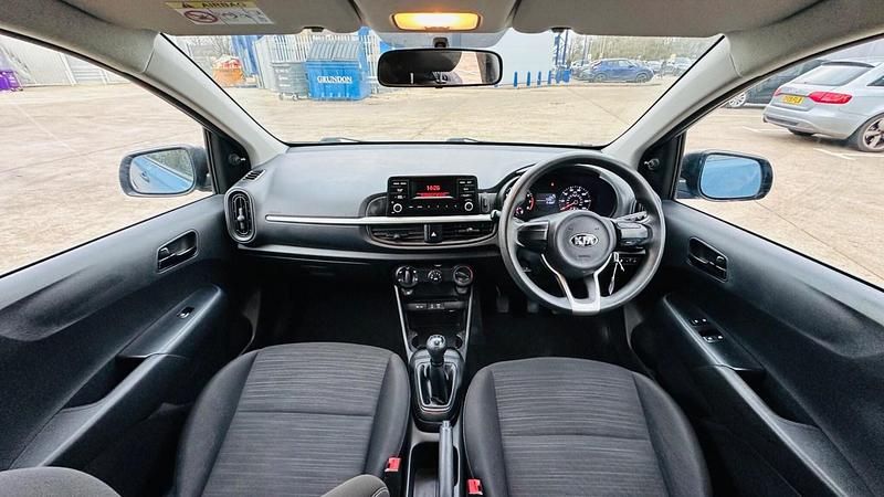 Used Kia Picanto 2017 Blue Hatchback