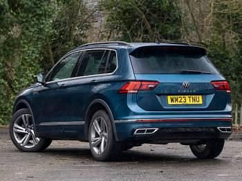 Used VW Tiguan R-line Edition 150 HP (110 kW) 2023 Blue SUV