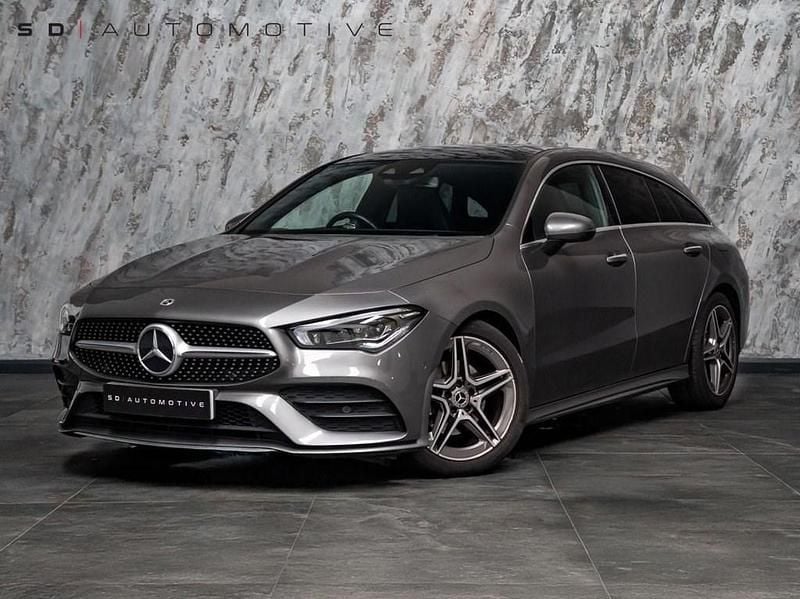 Used Mercedes CLA180 Shooting Brake AMG line 136 HP (100 kW) 2021 Grey Estate