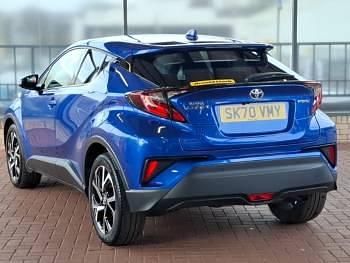 Used Toyota C-HR Design 122 HP (89 kW) 2020 Blue SUV