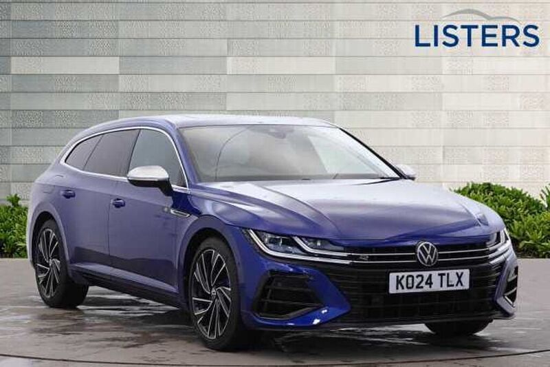 Lapiz blue Used 2024 VW Arteon R Estate | £37,490 (Fair price) - Image 1/4