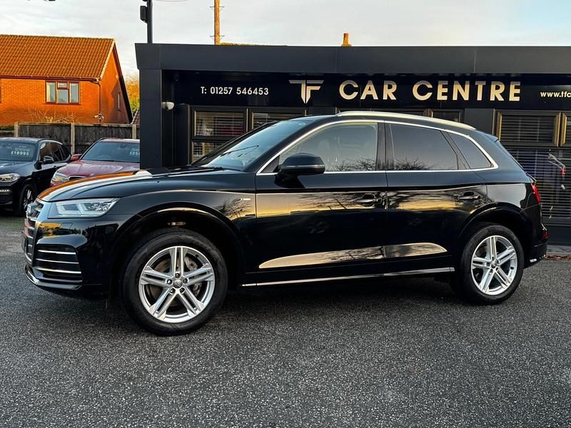 Used Audi Q5 S-Line 204 HP (150 kW) 2019 Black SUV