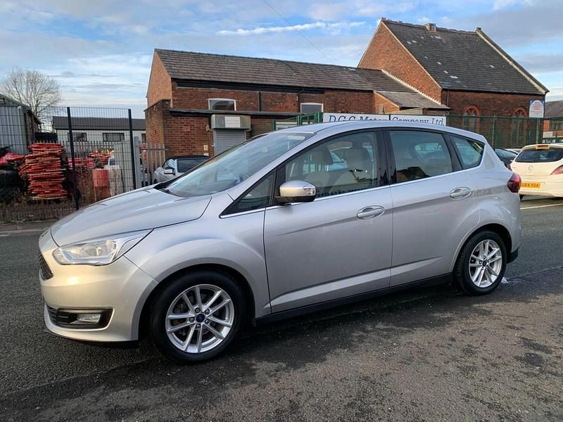 Used Ford C-MAX Zetec 125 HP (91 kW) 2015 Silver MPV