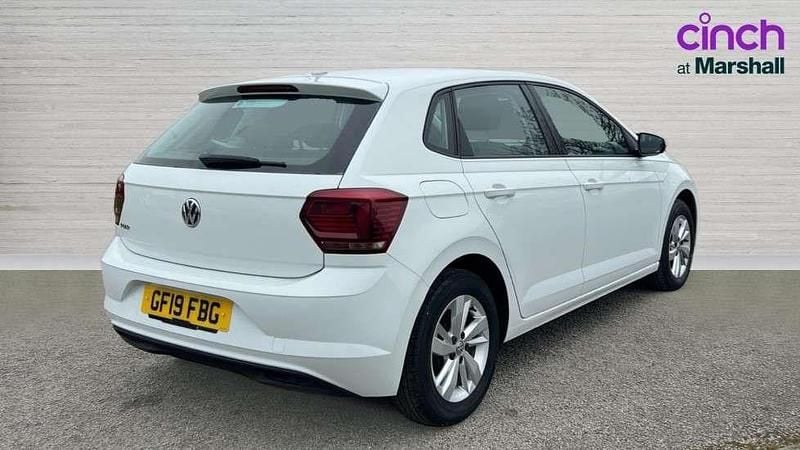 Usado VW Polo SE 65 HP (47 kW) 2019 Branco Citadino