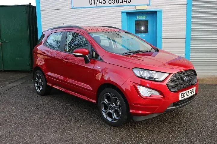 Used Ford Ecosport ST-Line 125 HP (91 kW) 2022 Red SUV