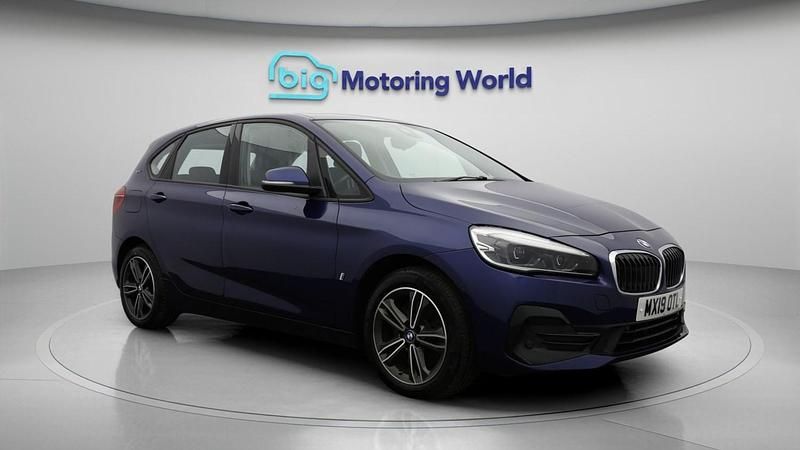 Blue Used 2019 BMW 225 Active Tourer Sport Line MPV | £11,500 (Fair price) - Image 1/4
