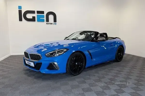 Used BMW Z4 M Sport 340 HP (250 kW) 2019 Blue Cabriolet