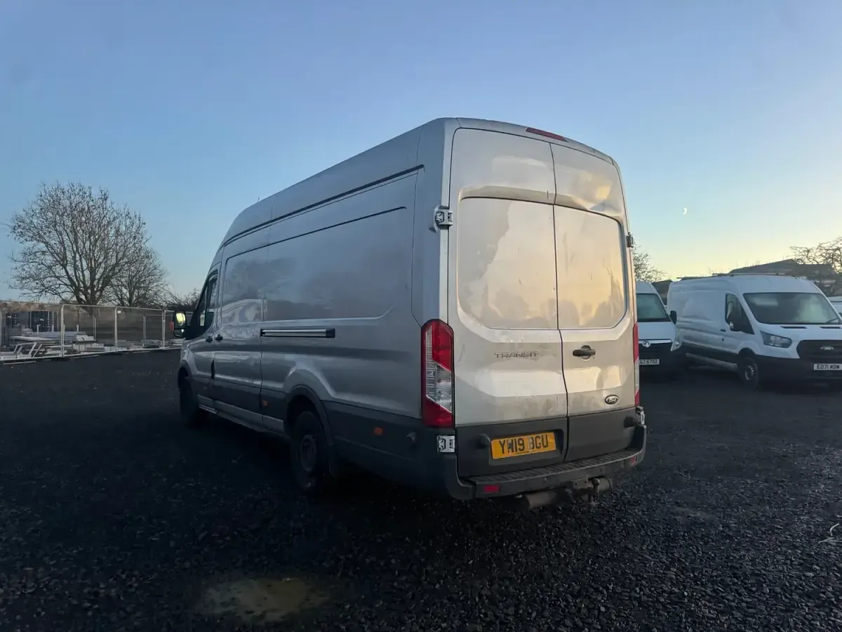 Used Ford Transit 130 HP (95 kW) 2019 Silver Van