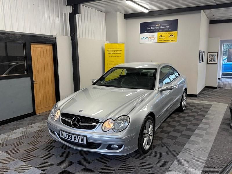 Silver Used 2009 Mercedes CLK220 Avantgarde Coupe | £2,350 (Fair price) - Image 1/4