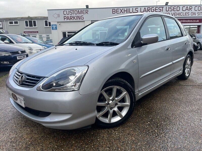 Silver Used 2003 Honda Civic SE Hatchback | £2,699 (Expensive) - Image 1/4