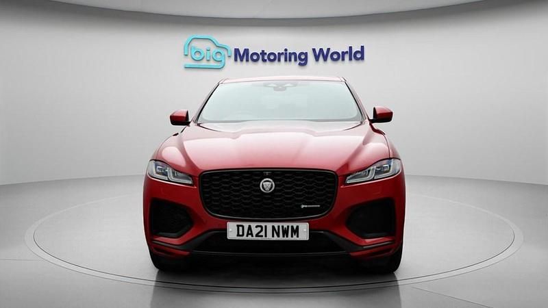Used Jaguar F-Pace R-Dynamic 404 HP (297 kW) 2021 Red SUV