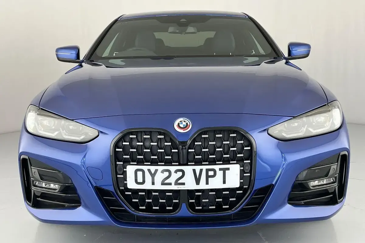 Used BMW 420 M Sport 181 HP (133 kW) 2022 Blue Coupe