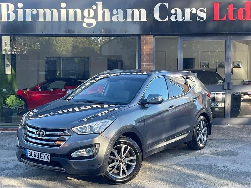 Silver Used 2013 Hyundai Santa Fe Premium SUV | £6,700 (A bit pricey) - Image 1/4