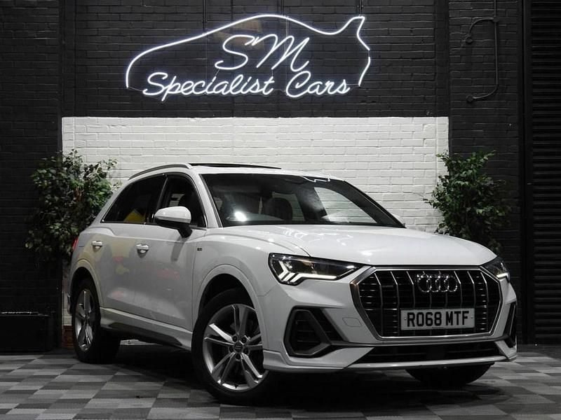 White Used 2019 Audi Q3 S-Line SUV | £19,750 (Super price) - Image 1/4