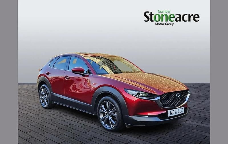 Red Used 2021 Mazda CX-30 Inclusive SUV | £18,200 (Fair price) - Image 1/4