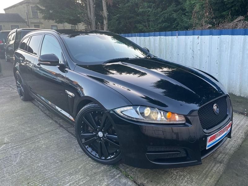Black Used 2015 Jaguar XF Sportbrake R-Sport Estate | £4,950 (Good price) - Image 1/4