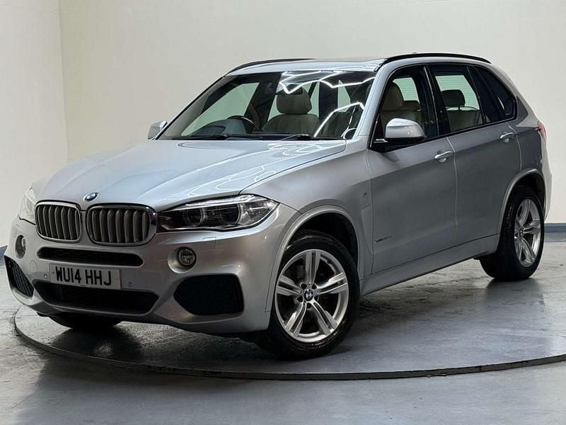 Begagnad BMW X5 M Sport 2014 Silver SUV