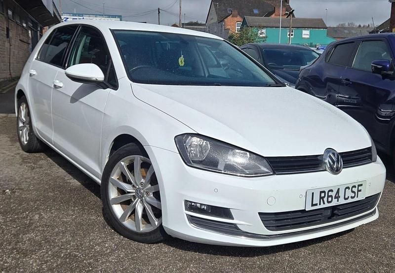 Used VW Golf VII GT 2014 White Hatchback