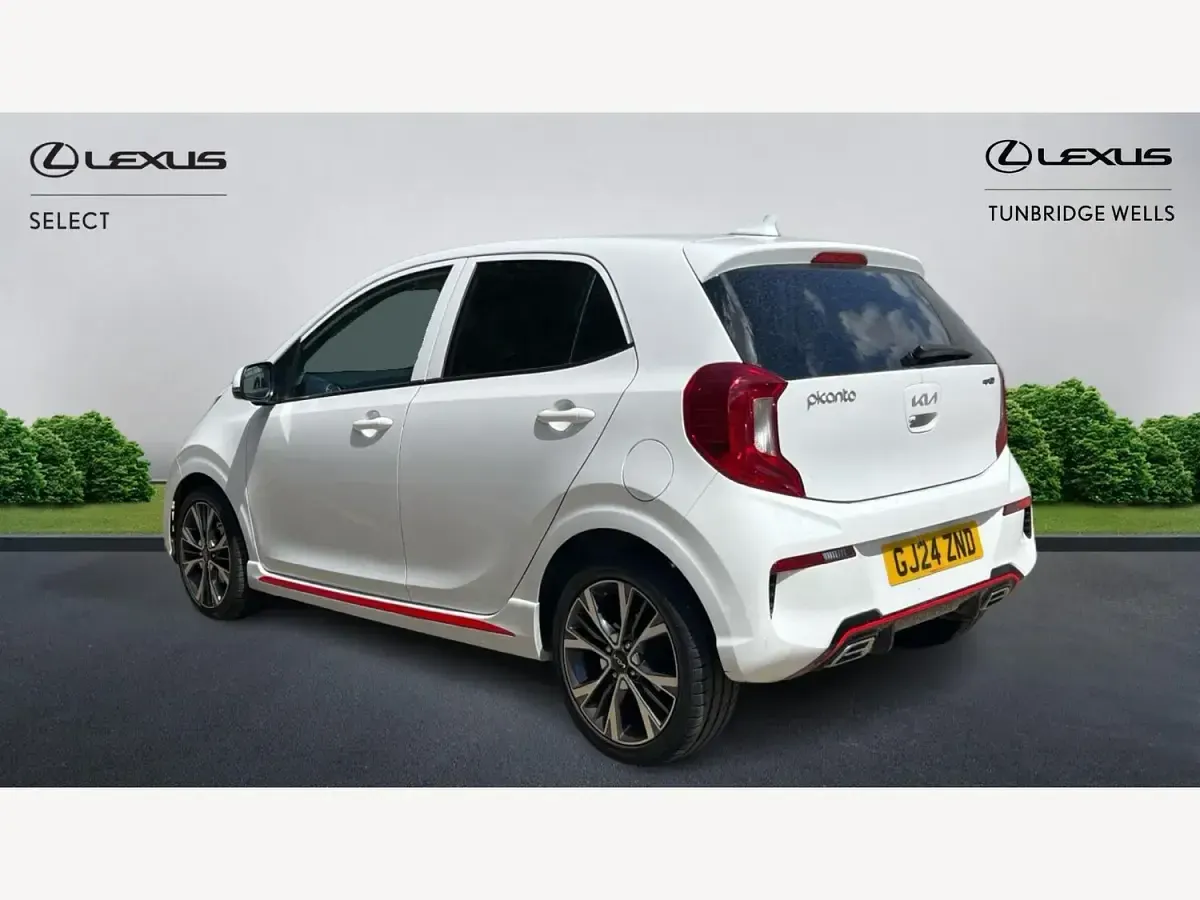 Used Kia Picanto GT-Line 2024 White Hatchback