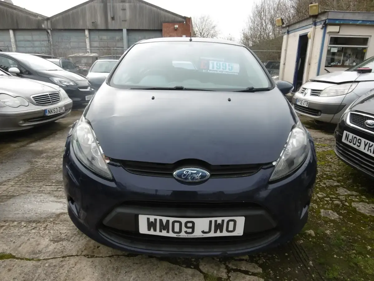 Used Ford Fiesta Style 2009 Blue Hatchback