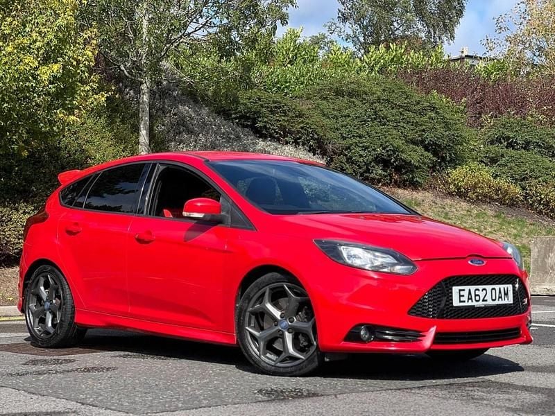 Red Used 2012 Ford Focus ST Hatchback | £6,995 (Fair price) - Image 1/4