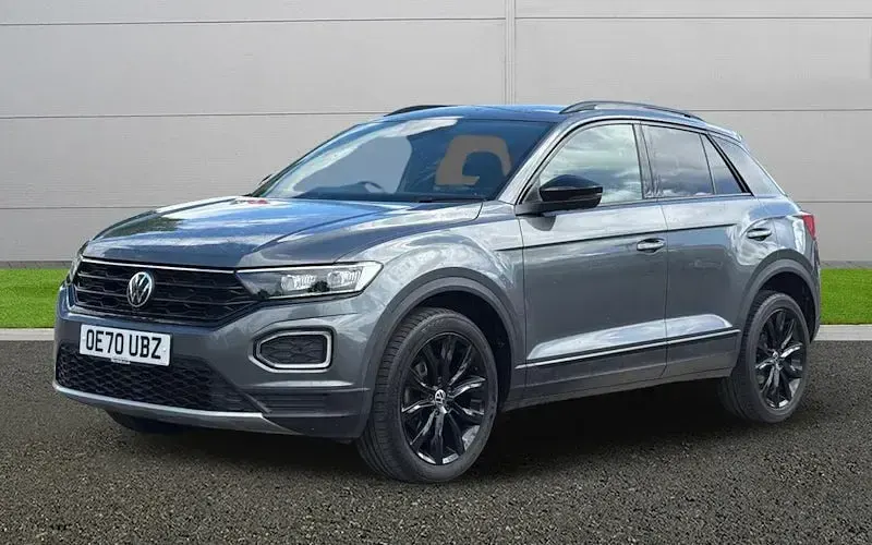 Used VW T-Roc Black Edition 150 HP (110 kW) 2021 Grey SUV