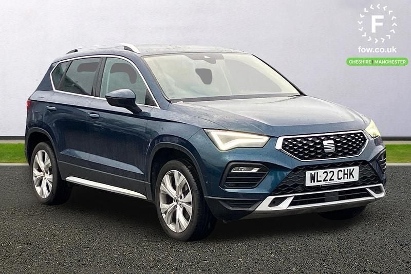 Blue Used 2022 Seat Ateca Xperience SUV | £15,499 (Fair price) - Image 1/3