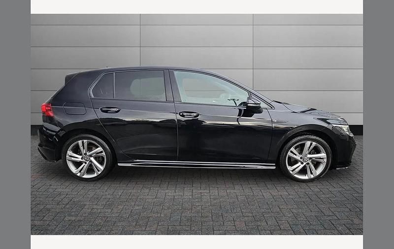 Used VW Golf VIII R-line 150 HP (110 kW) 2022 Black Hatchback