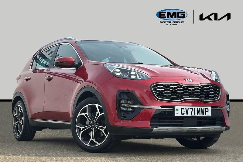 Used Kia Sportage GT-Line S 174 HP (127 kW) 2021 Red SUV