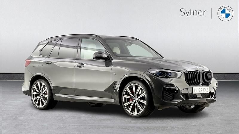 Grey Used 2022 BMW X5 M Sport SUV | £51,000 (Expensive) - Image 1/4