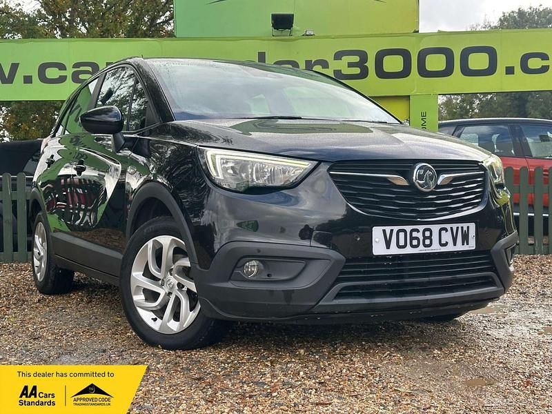 Black Used 2018 Vauxhall Crossland X S SUV | £5,750 (Fair price) - Image 1/4