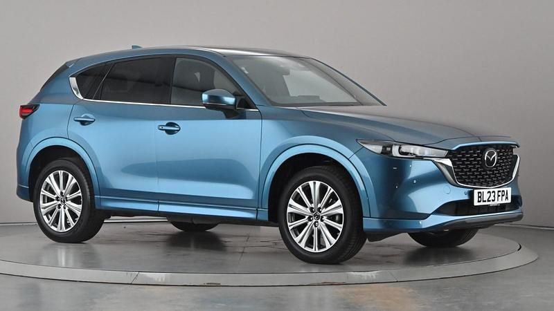 Blue Used 2023 Mazda CX-5 Takumi-Line SUV | £28,999 (Expensive) - Image 1/4