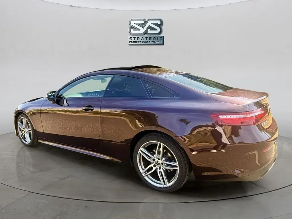 Used Mercedes E300 AMG line 2019 Red Coupe