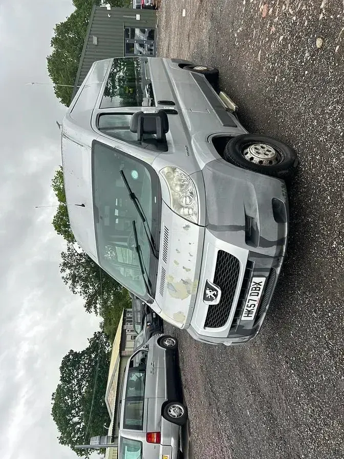 Used Peugeot Boxer 120 HP (88 kW) 2008 Silver Van