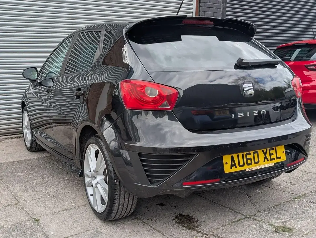 Used Seat Ibiza Sport 85 HP (62 kW) 2010 Black Hatchback