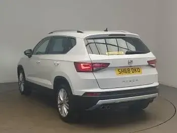 Used Seat Ateca XCELLENCE 150 HP (110 kW) 2018 White SUV