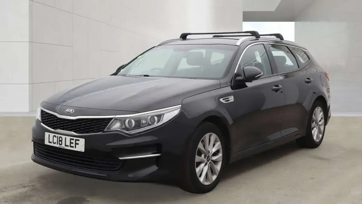Used Kia Optima 139 HP (102 kW) 2018 Black Estate