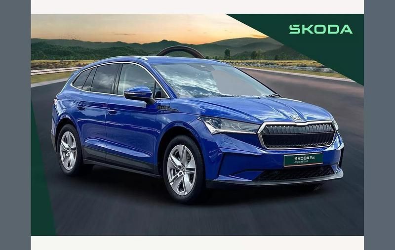 Blue Used 2024 Skoda Enyaq iV SUV | £29,970 (Fair price) - Image 1/4