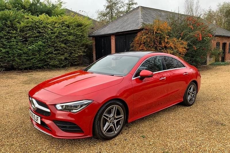 Red Used 2019 Mercedes CLA220 AMG Line Premium Plus Sedan | £21,000 (Good price) - Image 1/1