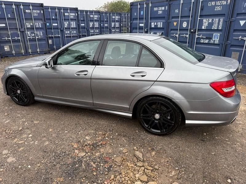 Used Mercedes C220 AMG 2013 Silver Sedan
