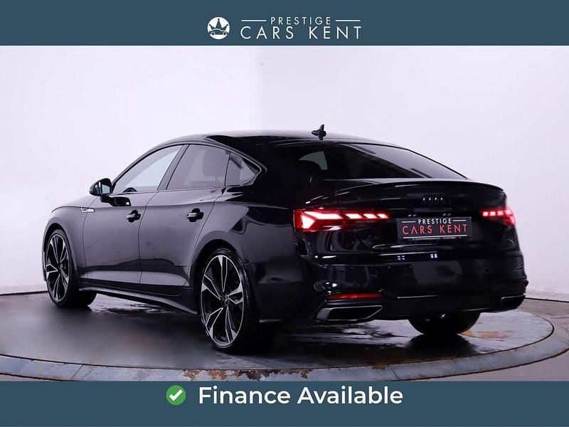 Used Audi A5 Sportback Black Edition 245 HP (180 kW) 2022 Black Hatchback