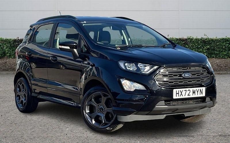 Used Ford Ecosport ST-Line 125 HP (91 kW) 2022 Black SUV