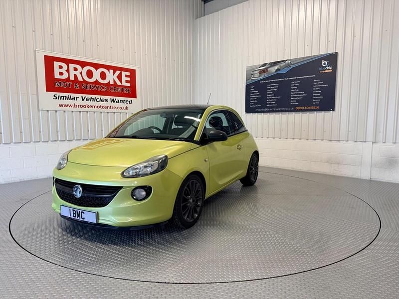 Used Vauxhall Adam Glam 2014 Green Hatchback