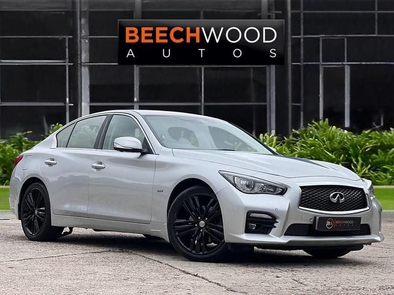 Used Infiniti Q50 Sport Tech 170 HP (125 kW) 2015 Silver Sedan
