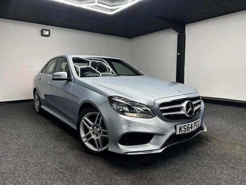 Silver Used 2015 Mercedes E250 AMG line Sedan | £11,495 (Good price) - Image 1/4