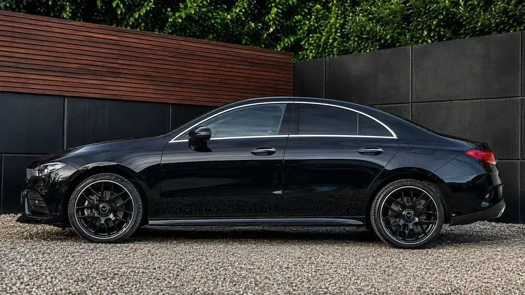 Used Mercedes CLA180 AMG line 2019 Black Coupe