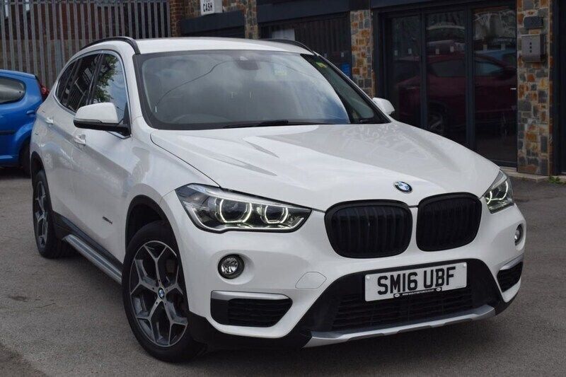 White Used 2016 BMW X1 xLine SUV | £9,800 (Fair price) - Image 1/4