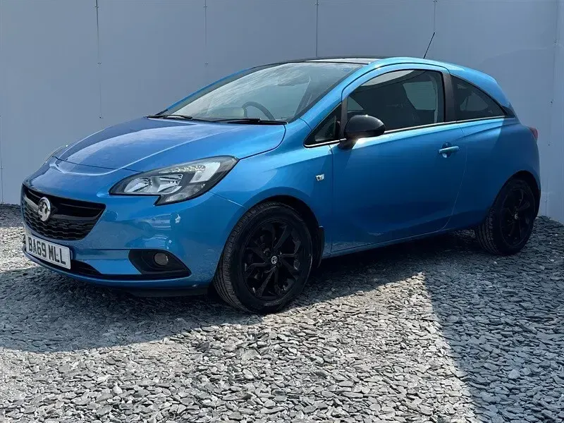 Used Vauxhall Corsa 75 HP (55 kW) 2019 Blue Hatchback